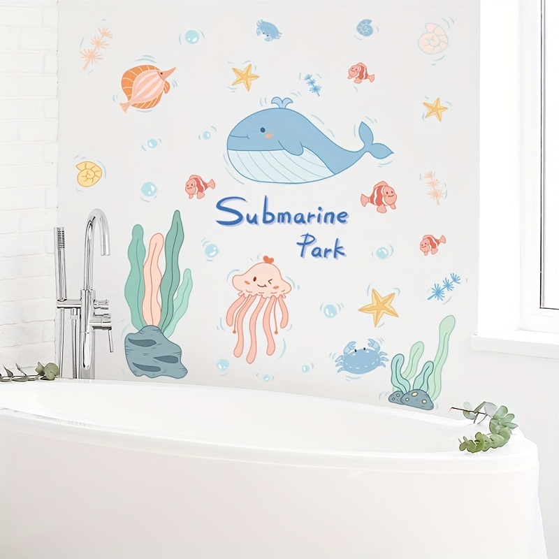 Sticker enfant sous-marins