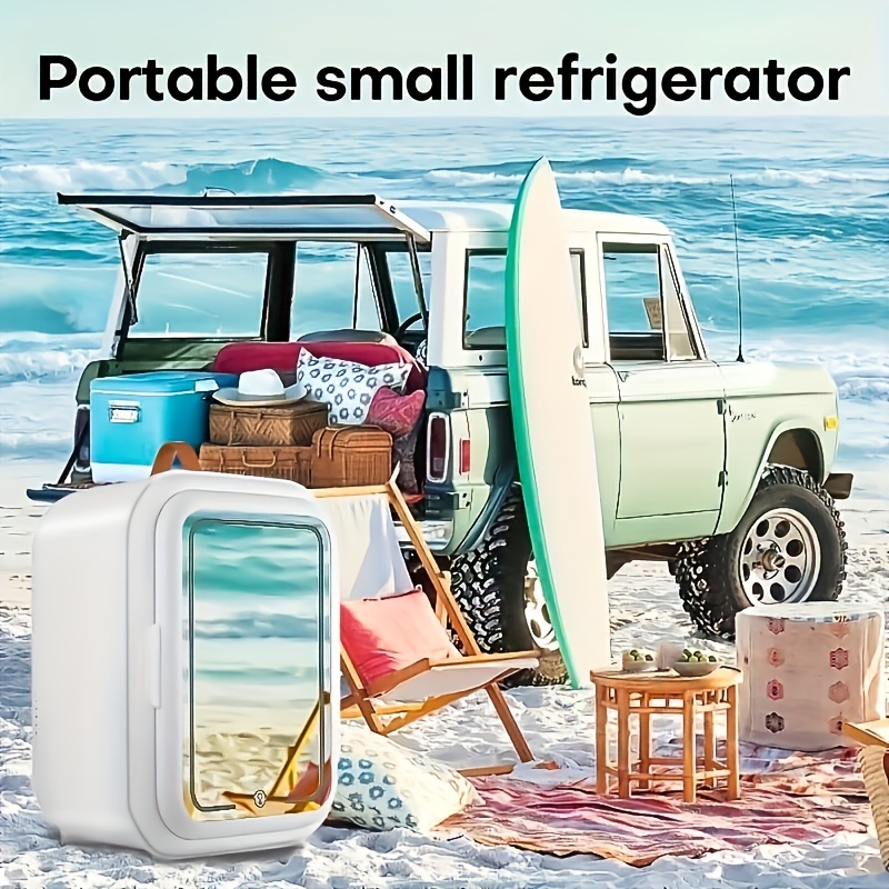 Refrigerador de coche de 8 litros, refrigerador eléctrico portátil para  camping, viajes, pesca (refrigerador de coche)
