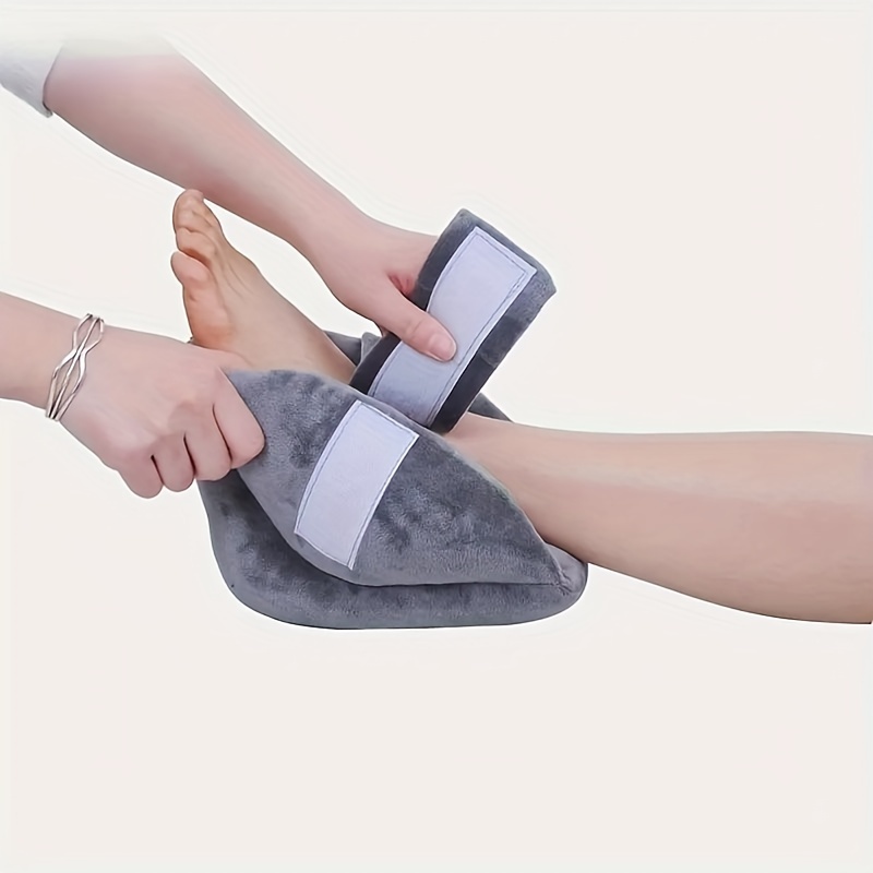 Comfortable Heel Pillow Foam Leg Rest Cushion - Relieves Foot Pressure & Bed  Sores - Medical Grade Foot Support Pillow - Temu