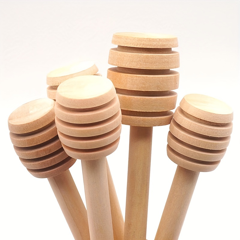 Bâton à miel en bois – Miel & Co