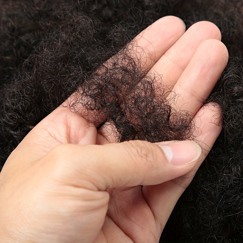 Afro Kinky Bulk Human Hair for Dreadlock Extensions, 50g