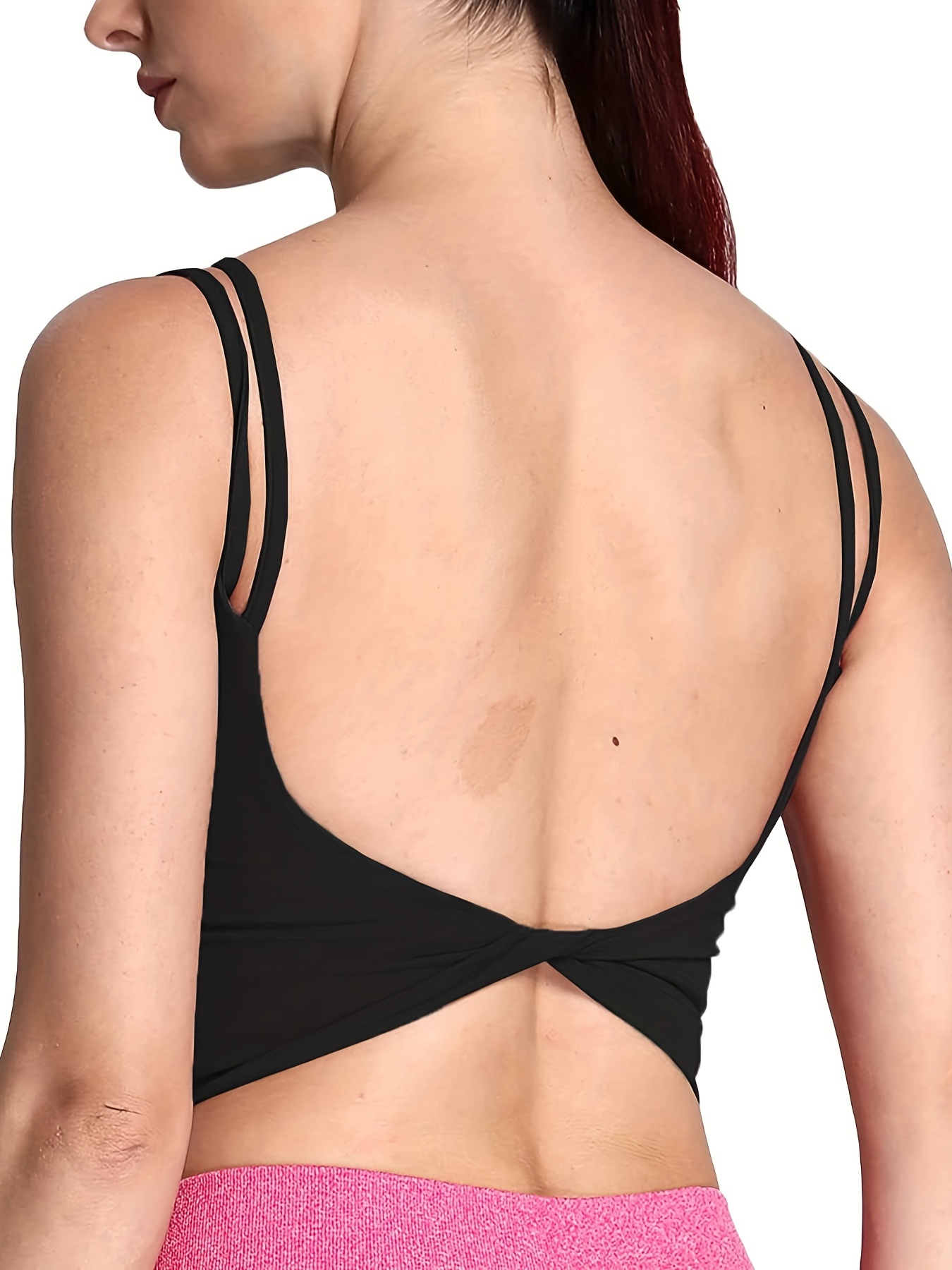 Workout Tops With Built In Bra - Temu