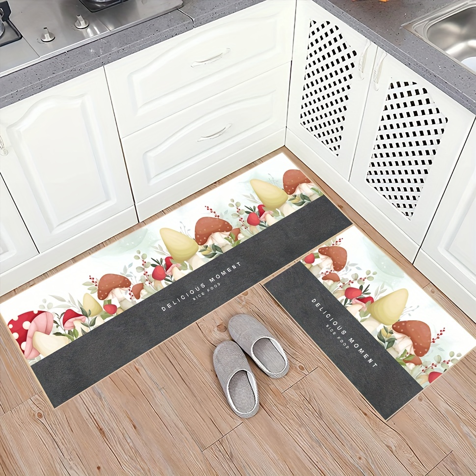 Oil proof Kitchen Rugs Set Cushioned Anti fatigue Kitchen - Temu