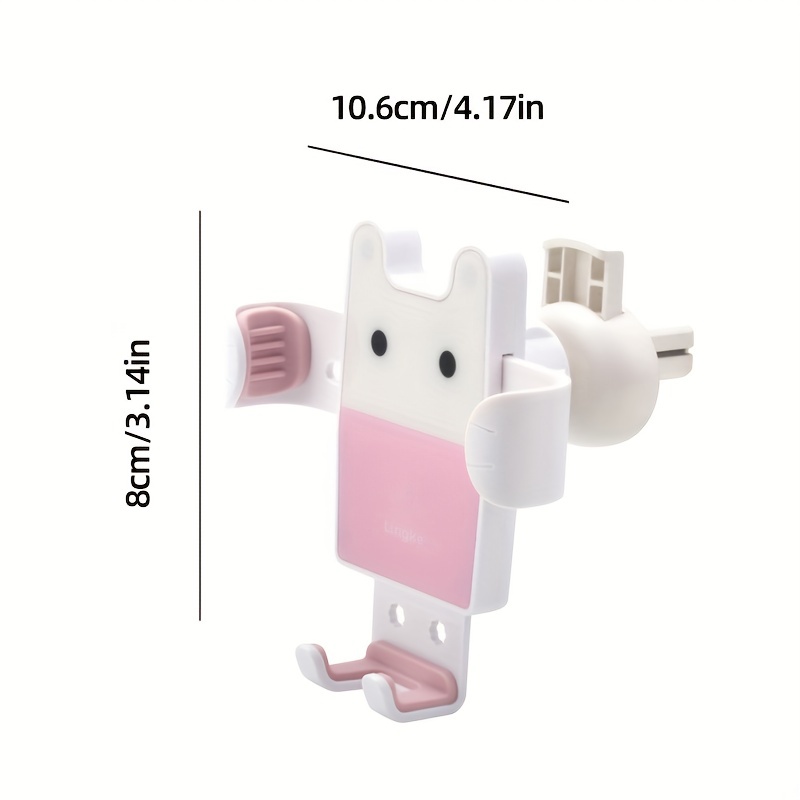 Car Air Outlet Phone Holder with 360&deg; Rotation