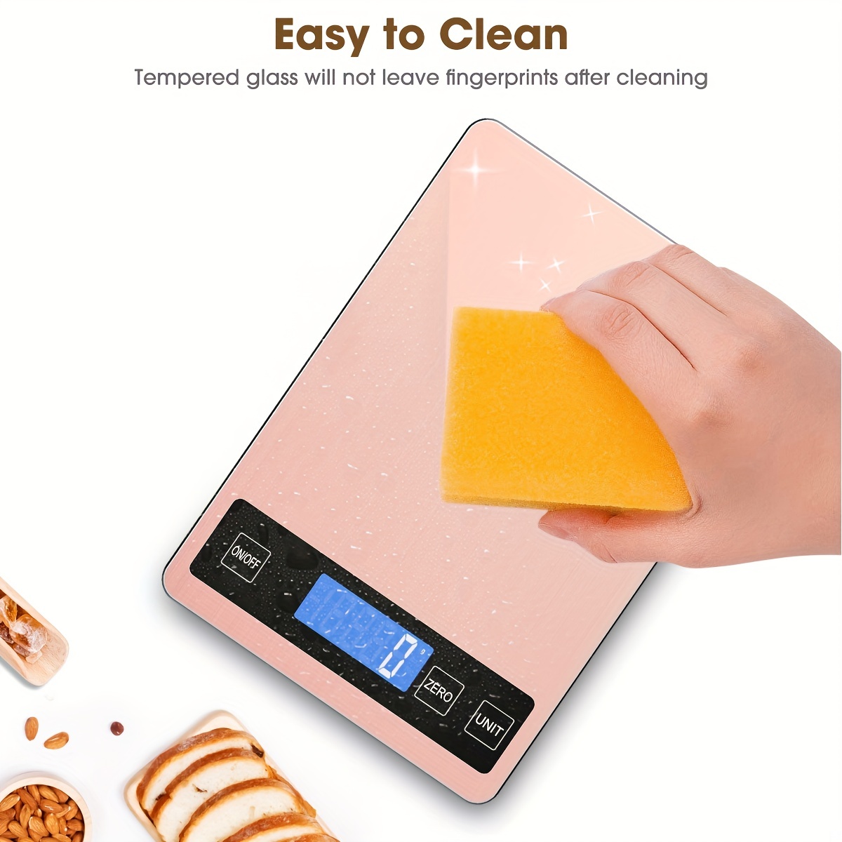 Food Kitchen Scale, Digital Grams And Ounces Scale For Weight Loss, Baking,  Cooking, Jewelry, Keto And Meal Prep, Scale With Lcd Display, Medium, Easy  Clean, Kitchen Gadgets, Cheap Items, Batteries Not Included 