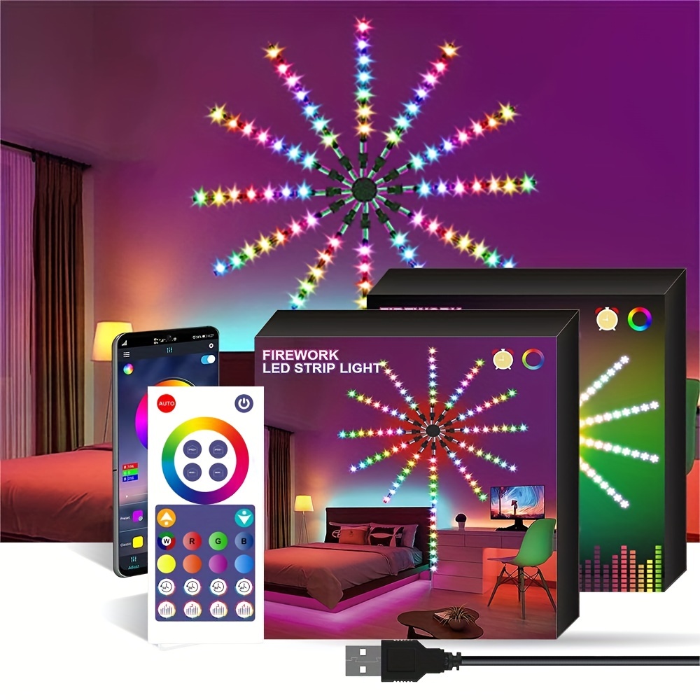 Tuya Dream Color Smart WiFi RGBIC Musik-LED-Streifen-Kit