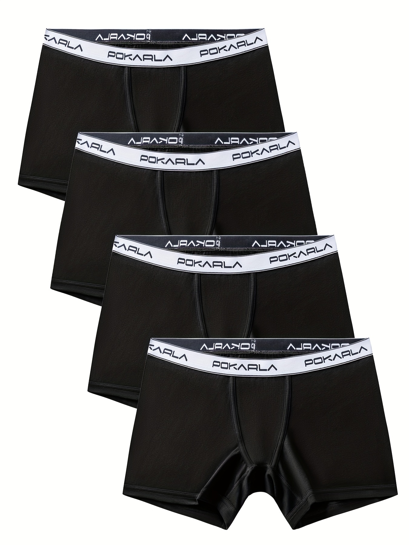 Letter Tape Seamless Boyshort Panties Soft Comfortable Solid - Temu