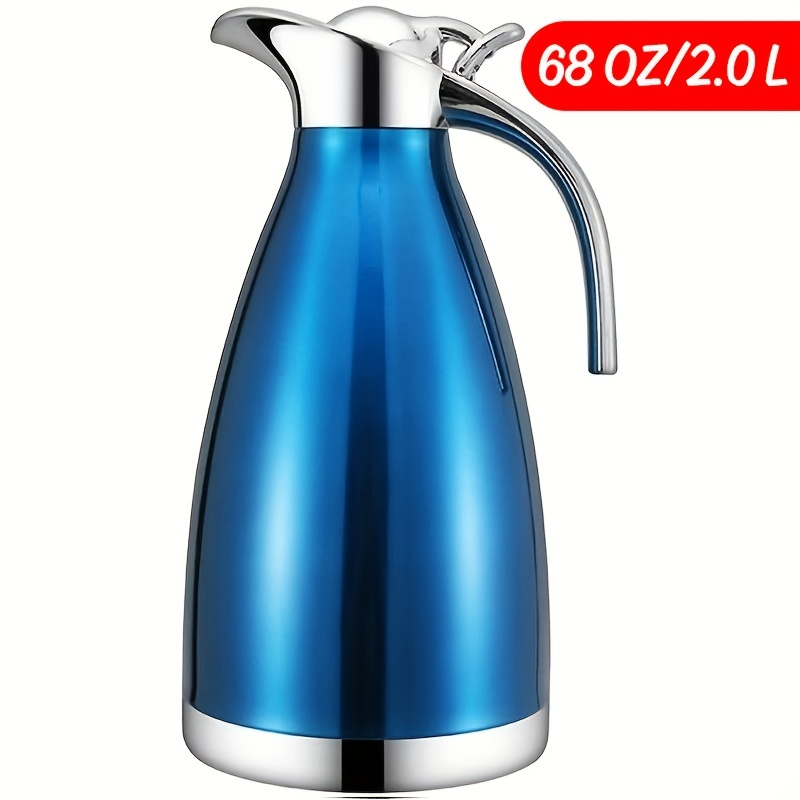  68 Oz Thermal Coffee Carafe,2 Liter Stainless Steel