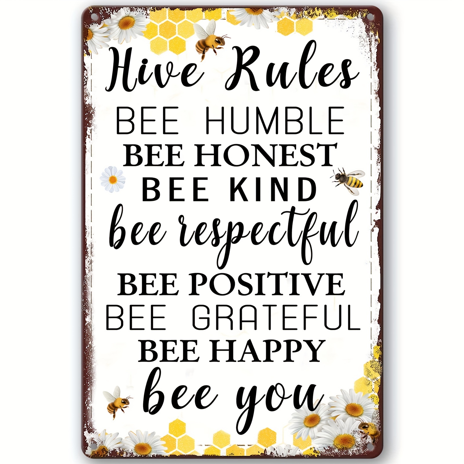 Bumble Bee Classroom Rules - Bee Classroom Decor Theme by Multi