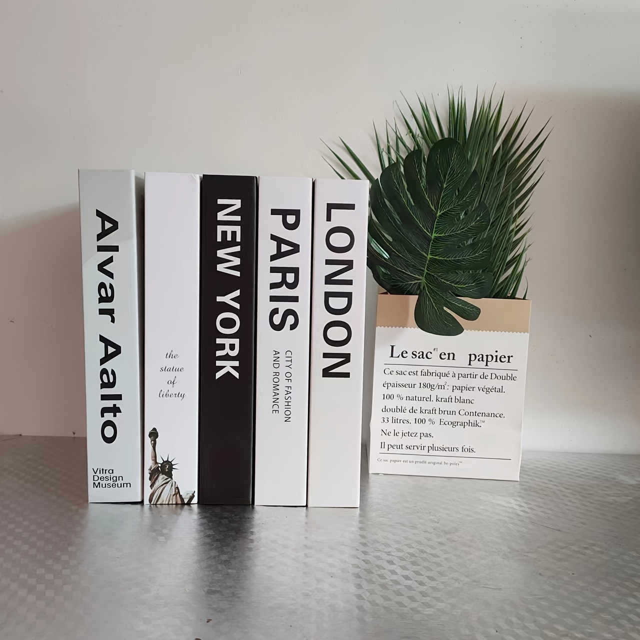 Boîte à livres décorative de luxe Los Angeles boîte de rangement boîte à  livres qui s'ouvre décoration intérieure livre déco Faux livre décoration  de table -  France