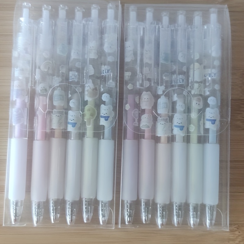 6pcs Press Dot Glue Pen Quick drying Applicator 1mm