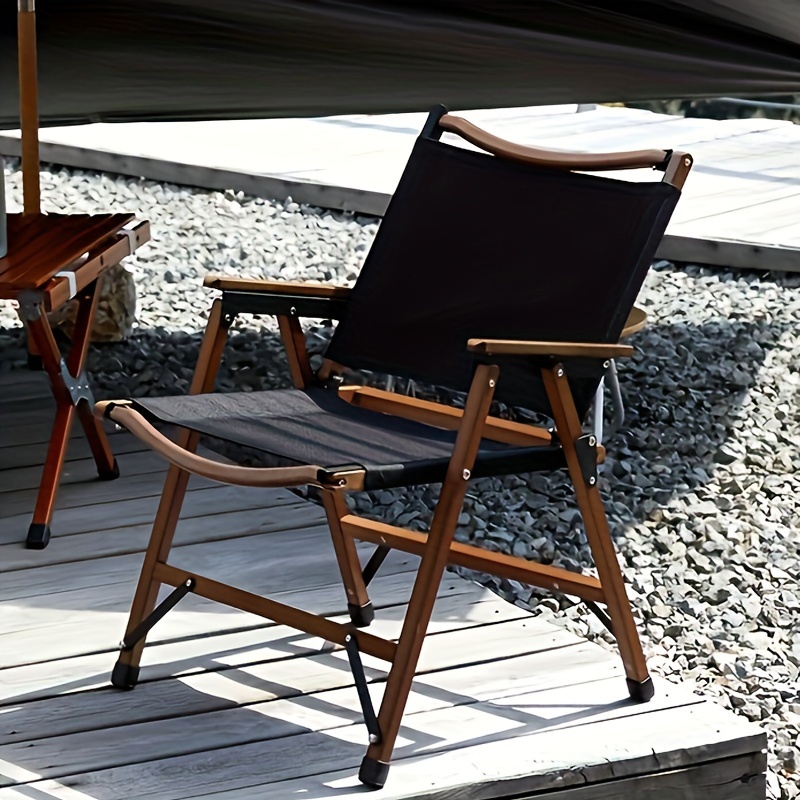 Outdoor Folding Chair Portable Backrest Chair Beach Chair Fishing Chair  Office Lunch Break Chair Car Chair - Sports & Outdoors - Temu