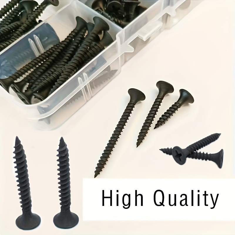 Black Plated Panhead Screw