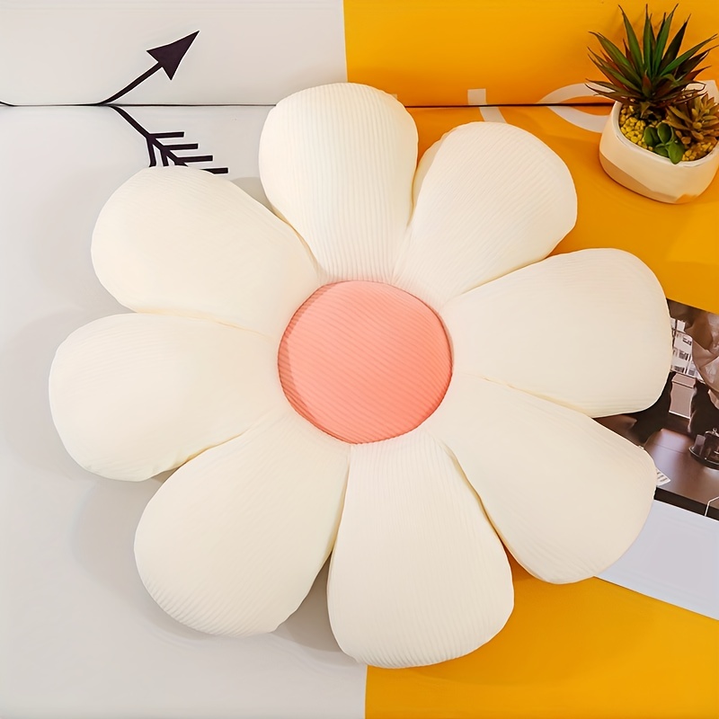 Small Daisy Flower shaped Cushion Office Computer Chair - Temu