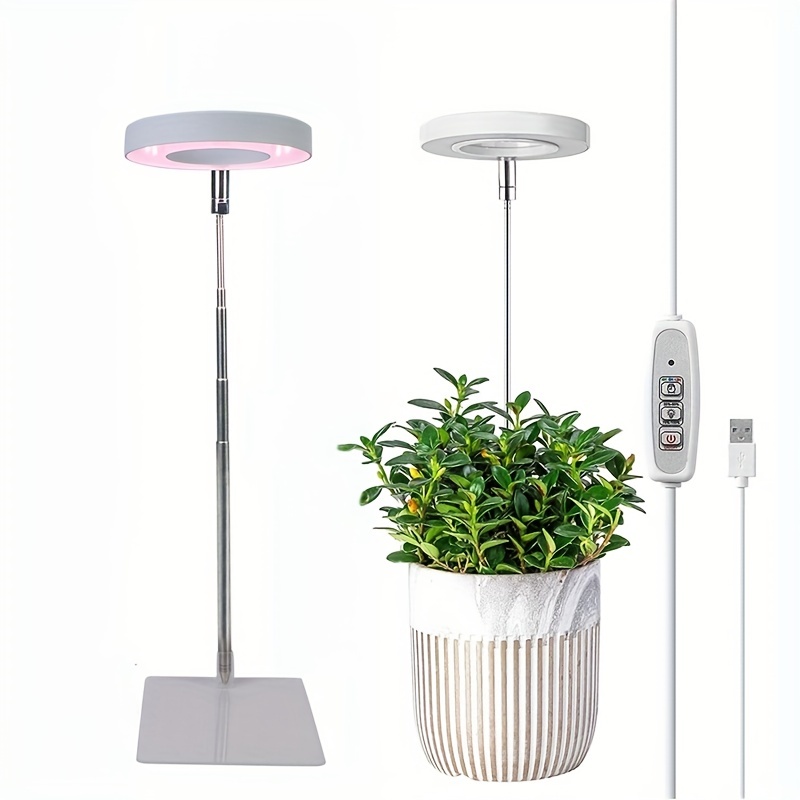 Lampes de culture pour plantes d'intérieur, lumière LED Halo pour