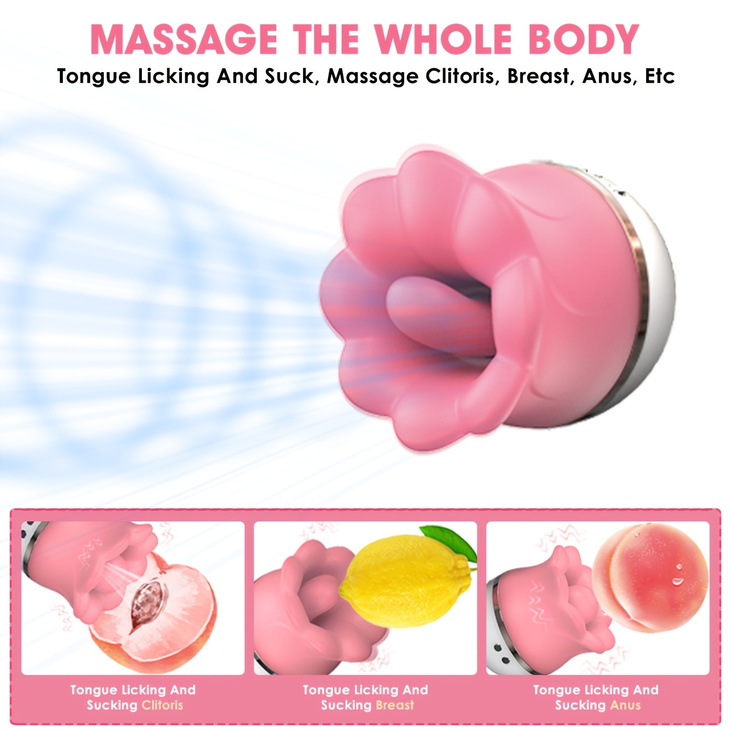 Vibrating Nipple Sucker Wireless Remote Control Massage - Temu