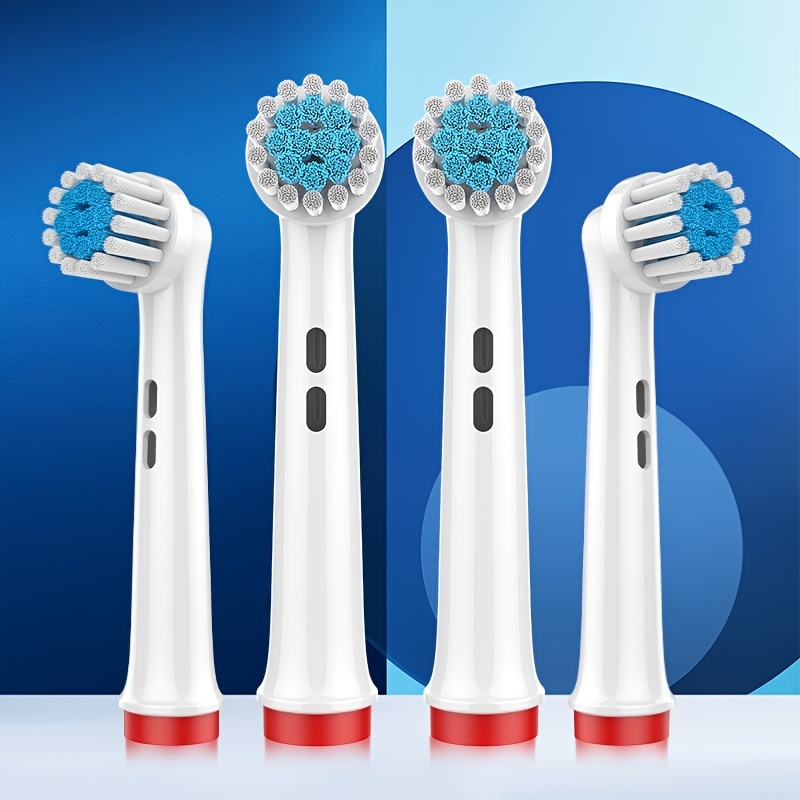 Best Deals on EB17 XS Electric Toothbrush Head For OralB - 4pcs Set