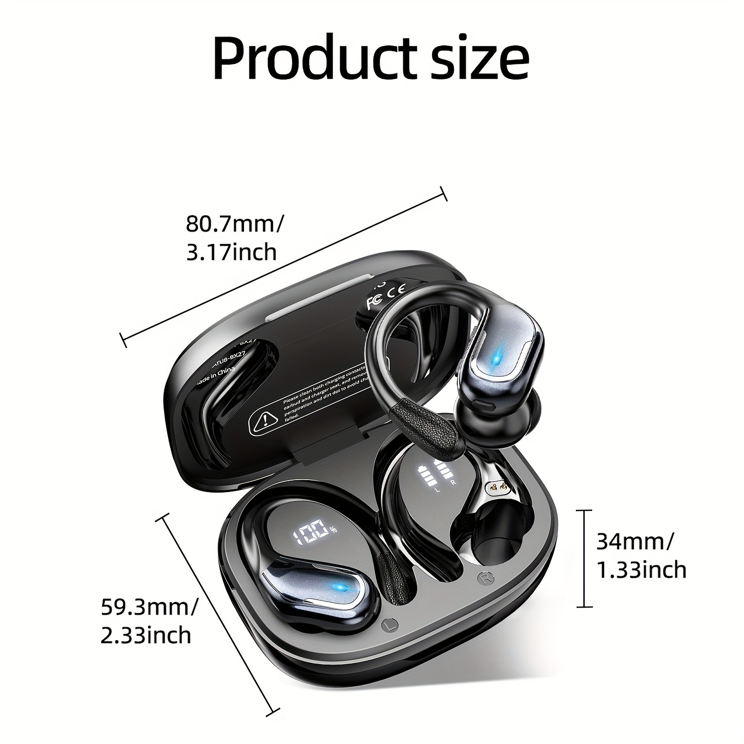 Stitch Angel D29 Sans Fil Bluetooth 5.3 Écouteurs HiFi Stéréo HD Appel  Casque Intelligent Tactile Casque Longue Endurance Du 51,81 €