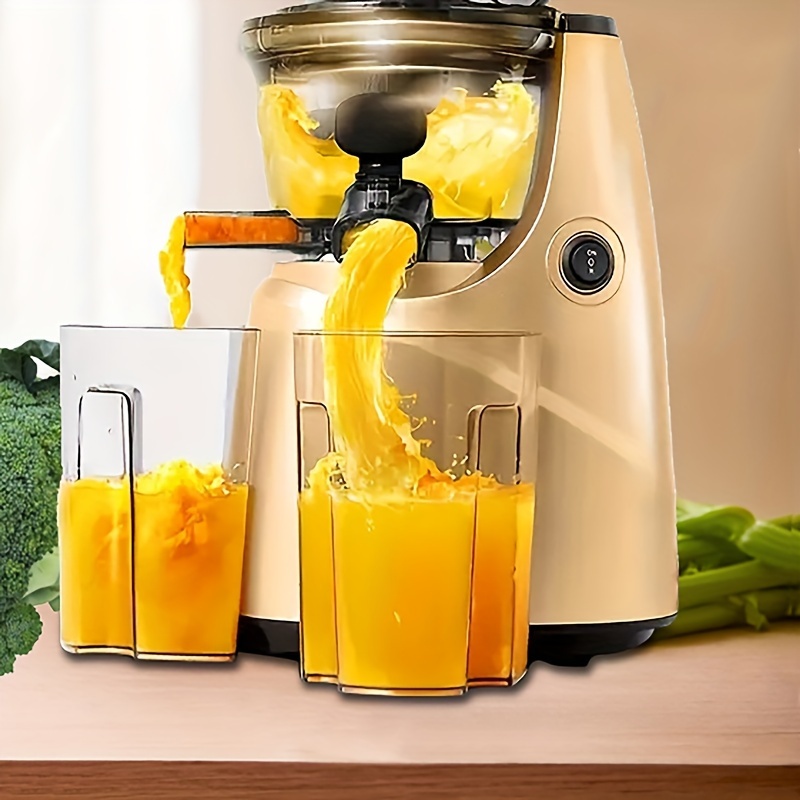 Low-speed Slow Juicer, Fully Automatic Juicer Juice Residue Separation  Household Multifunctional Fruit Small Commercial Original Juice Machine  Automat