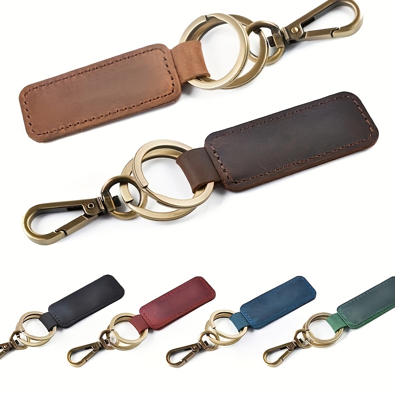 Leather Keychain - Temu