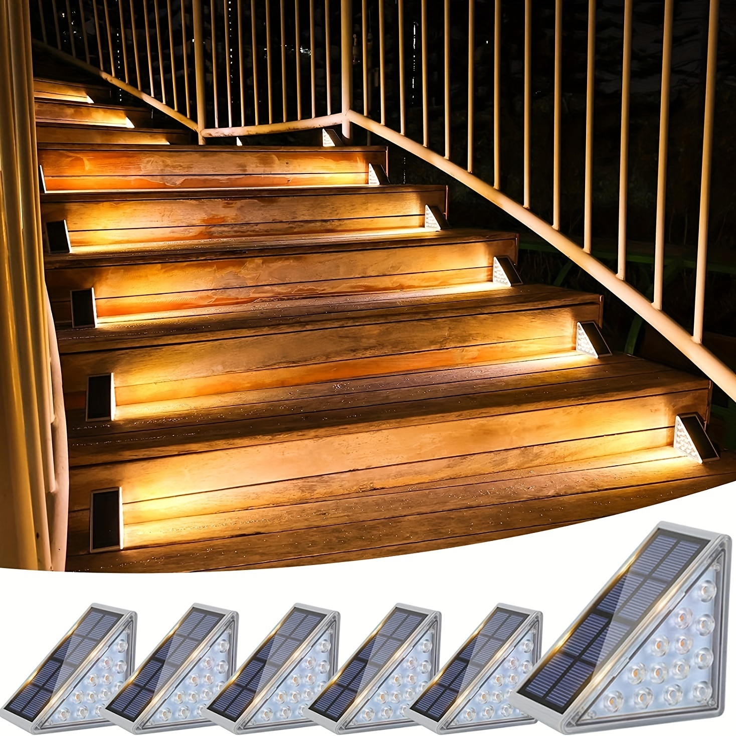 LED Deck Stair Light Kit, Sumaote Low Voltage Waterproof Φ1.97 LED St –  FVTLED