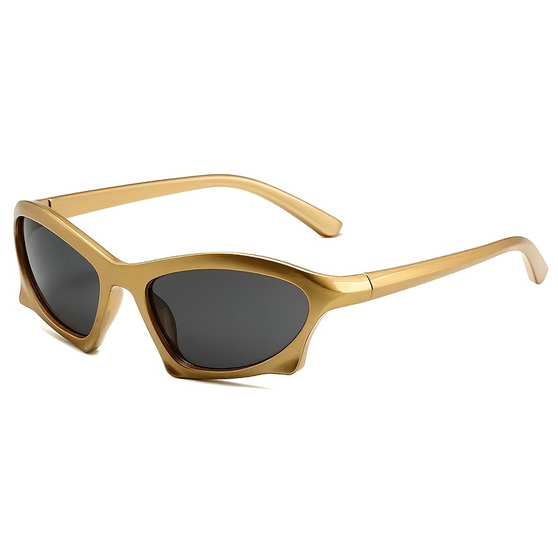 1pc Retro Sunglasses Trendy Street Style Eyewear For Men And - Temu