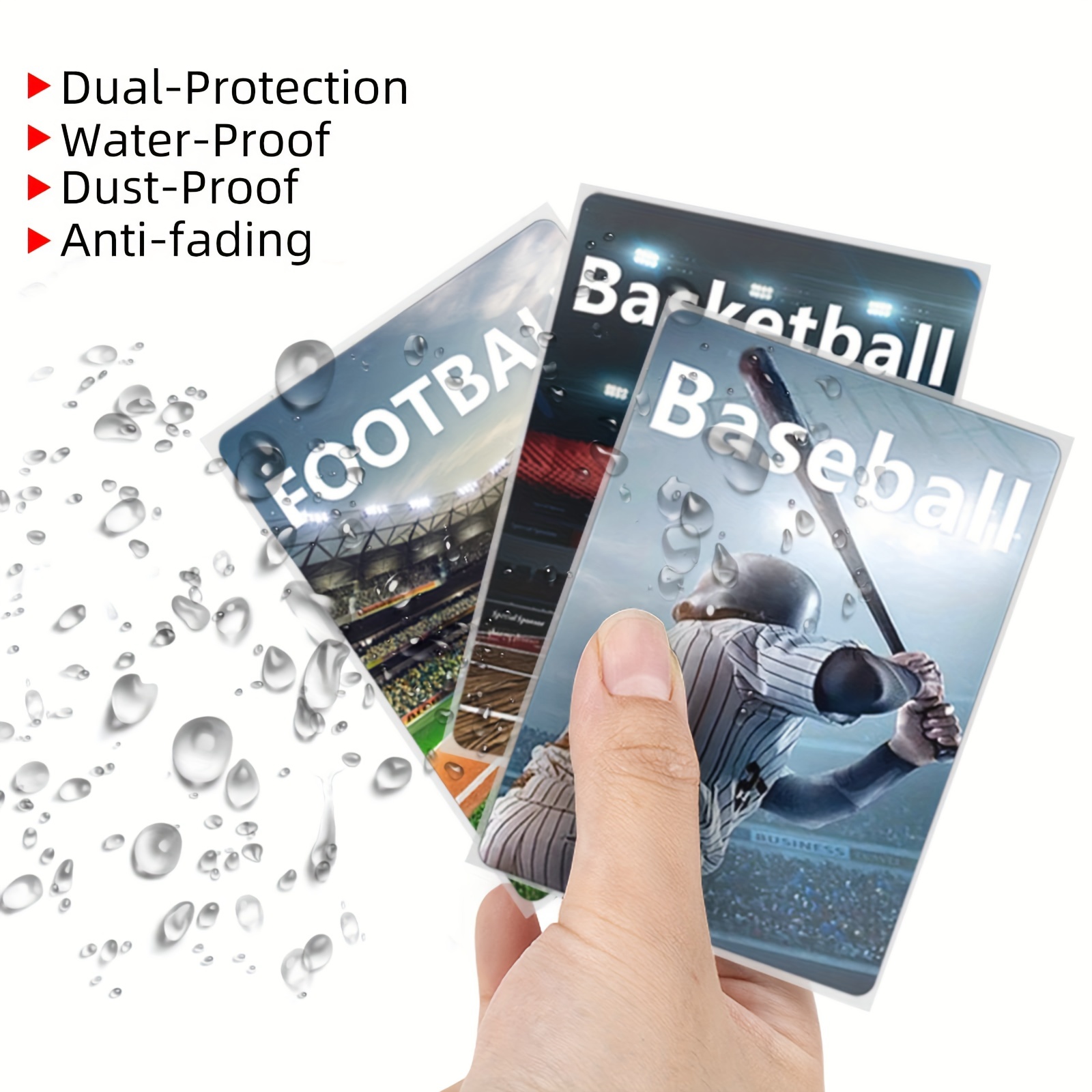 Soft Baseball Card Penny Card Sleeves Perfect Trading Cards - Temu