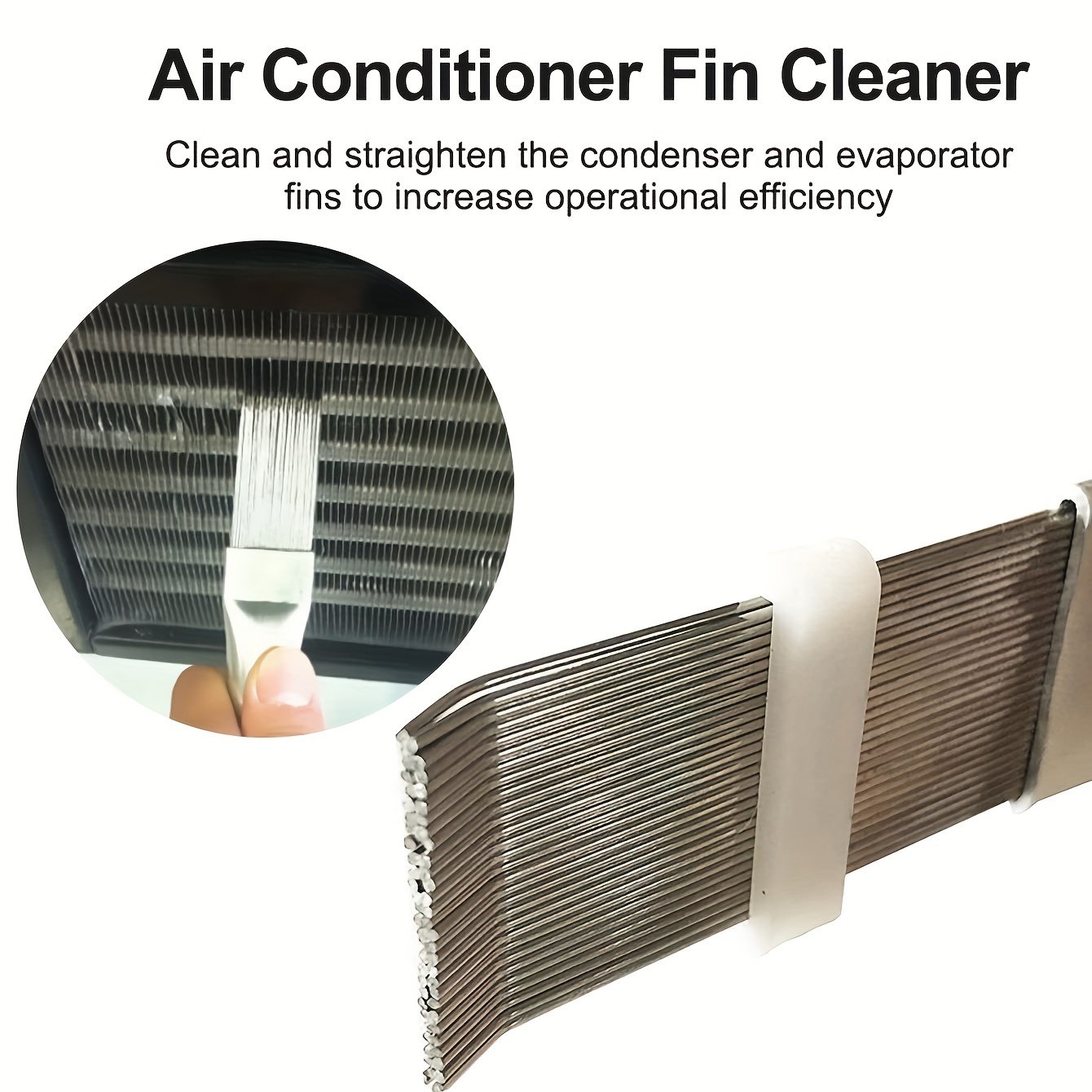 Cross Border Air Conditioning Fin Comb Stainless Steel Brush Fin