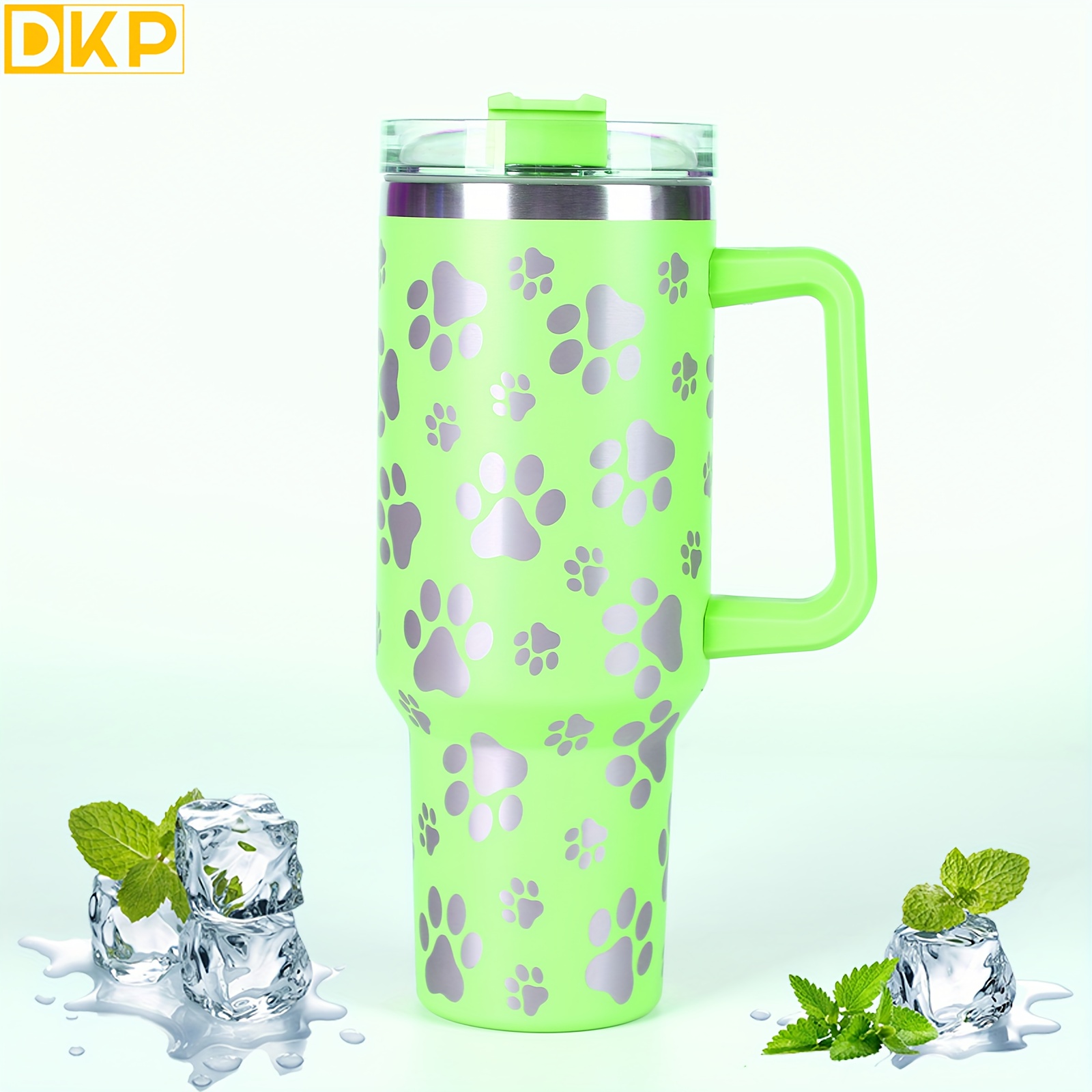 Camo Tumbler with Lid and Straw 20 oz Travel Camo Print Cup Stainless Steel  Vacuum Insulated Coffee Mug Gift for Women and Men 