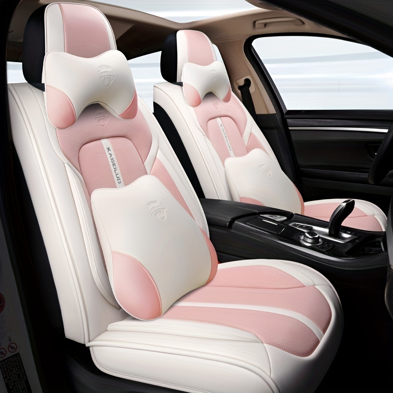 Luxury Full Crystal Diamond Car Seat Cover Universal Winter Plush