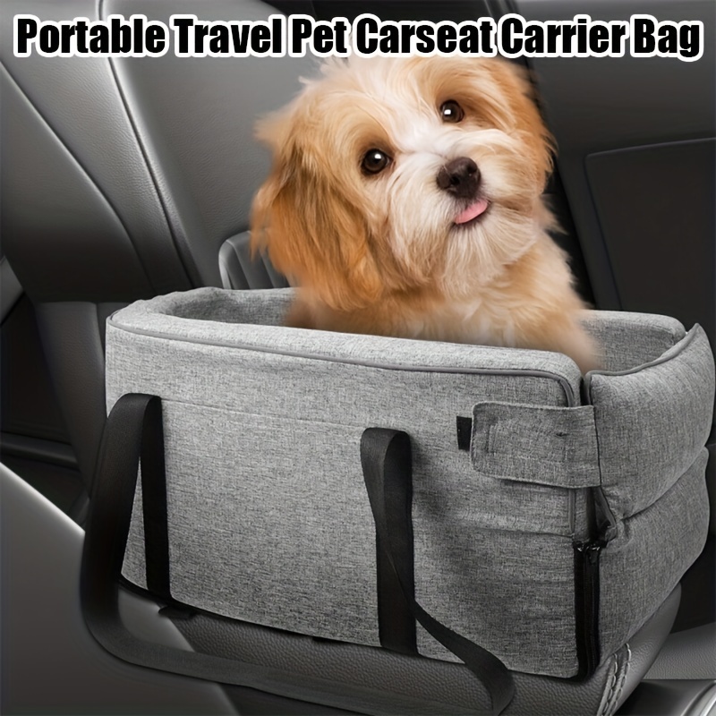 Dog Car Seats, Breathable and Foldable Pet Car Basket, Portable Pet Safety  Seat for Small and Medium-Sized Pets 