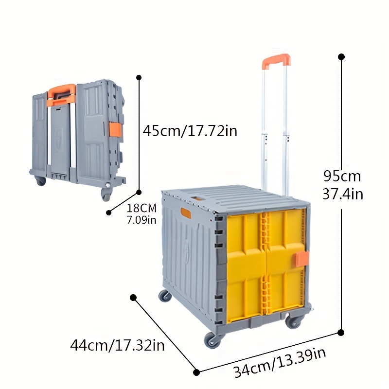 Zusammenklappbarer Nutzfahrzeug rollbox trolley Abdeckung - Temu