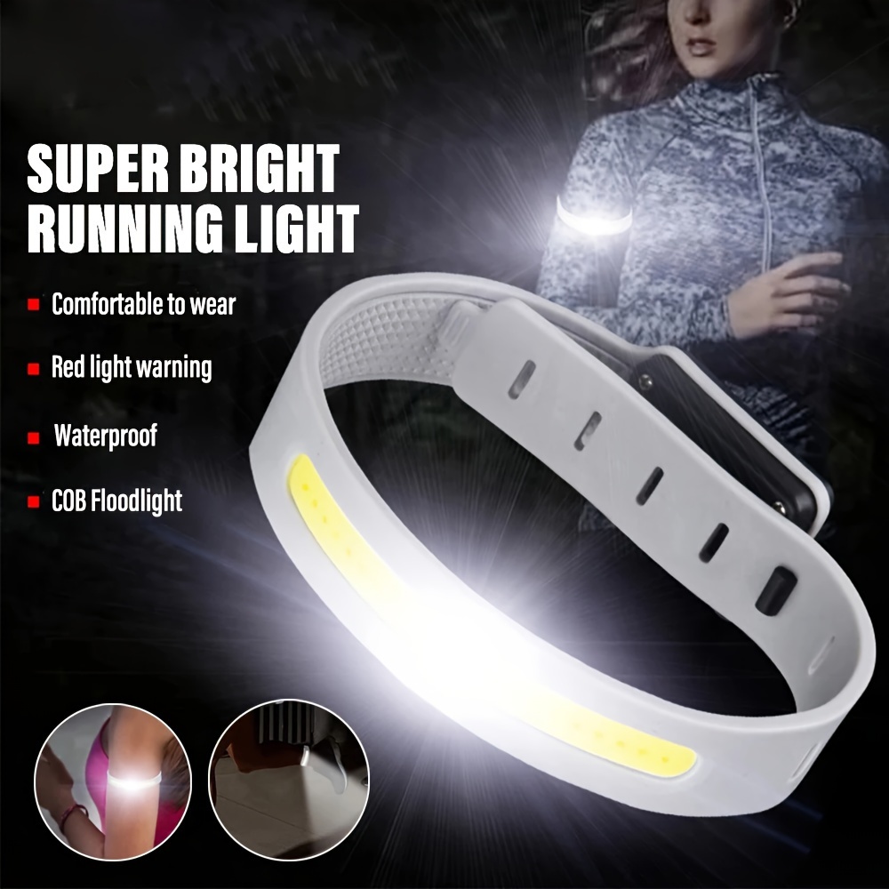 LED Light Bracelet flash Brassard de course Ceinture de sécurité  réfléchissante