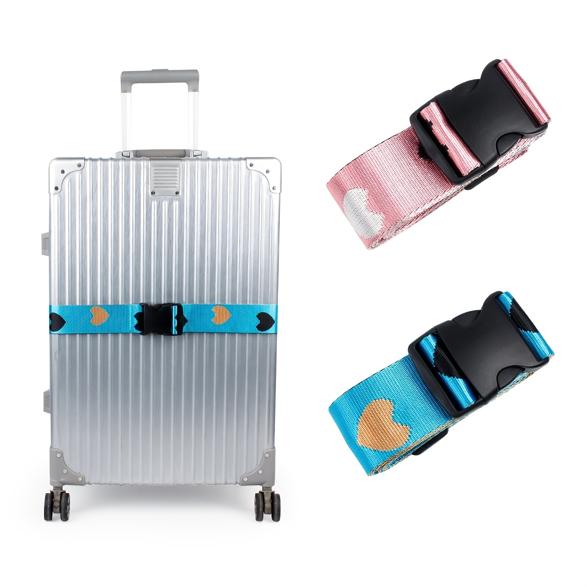 High Quality Buckle Luggage Strap Luggage Trolley Case - Temu Canada