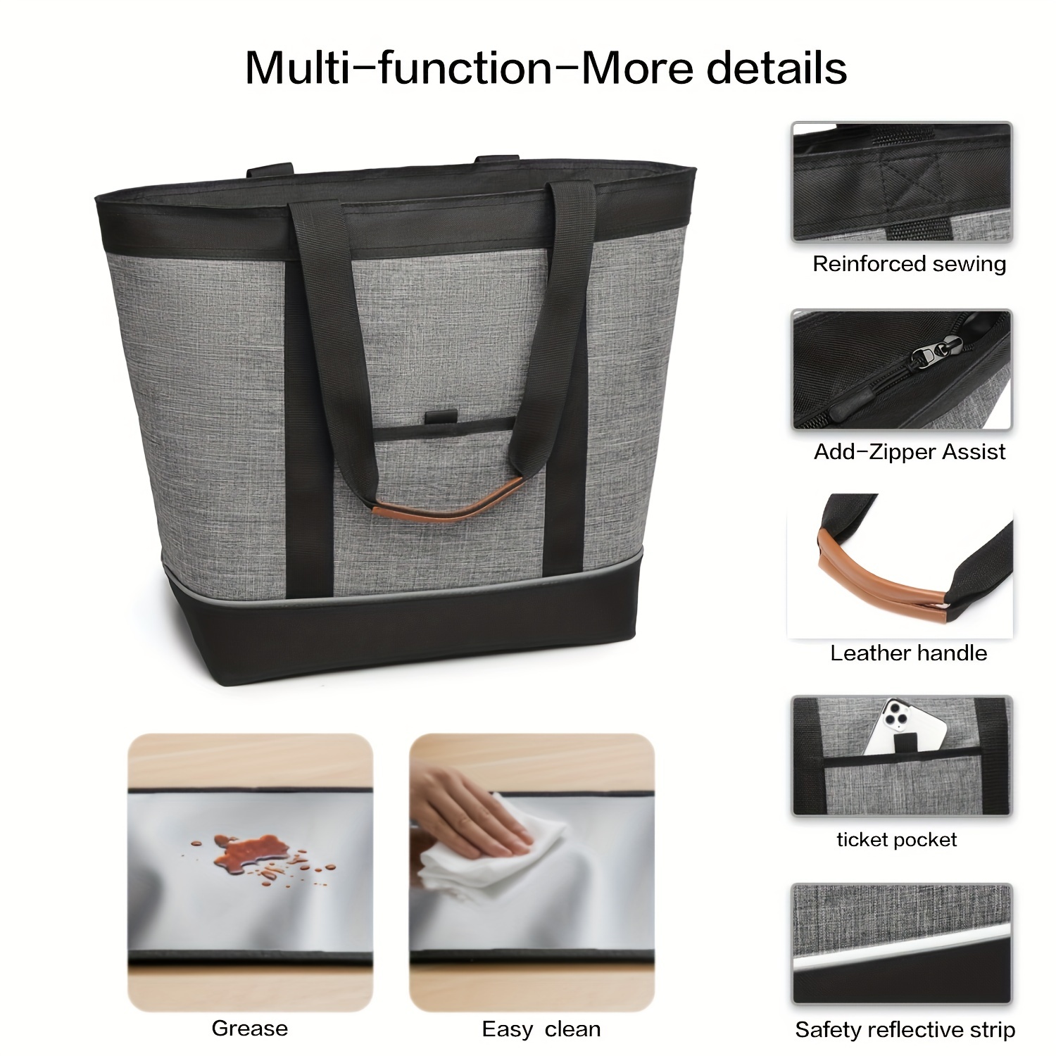 Large best sale insulated tote