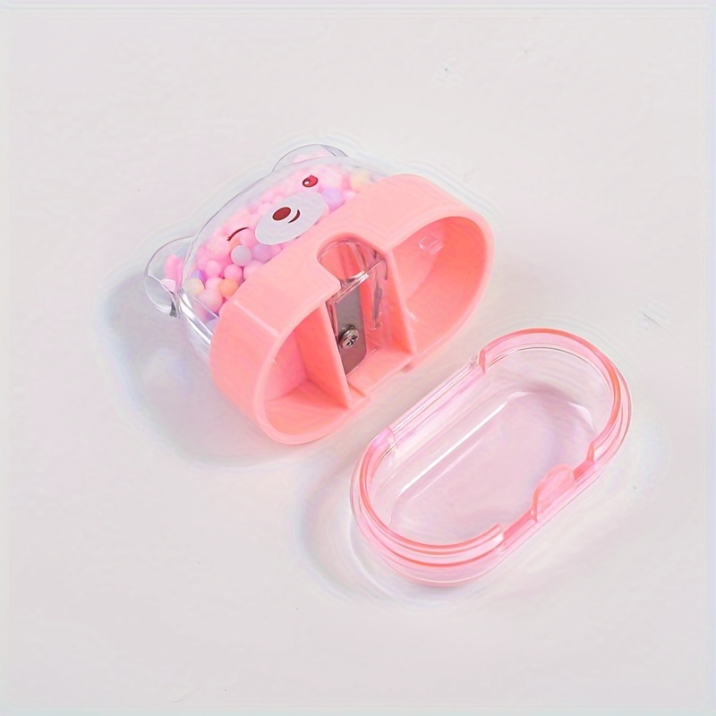 1PC Cartoon Animal Manual Pencil Sharpener, Dual-Hole Design ? Easy to Use & Durable | Ideal for Students and Professionals | Essential Drawing Tool| Suitable for School or Office | Gift