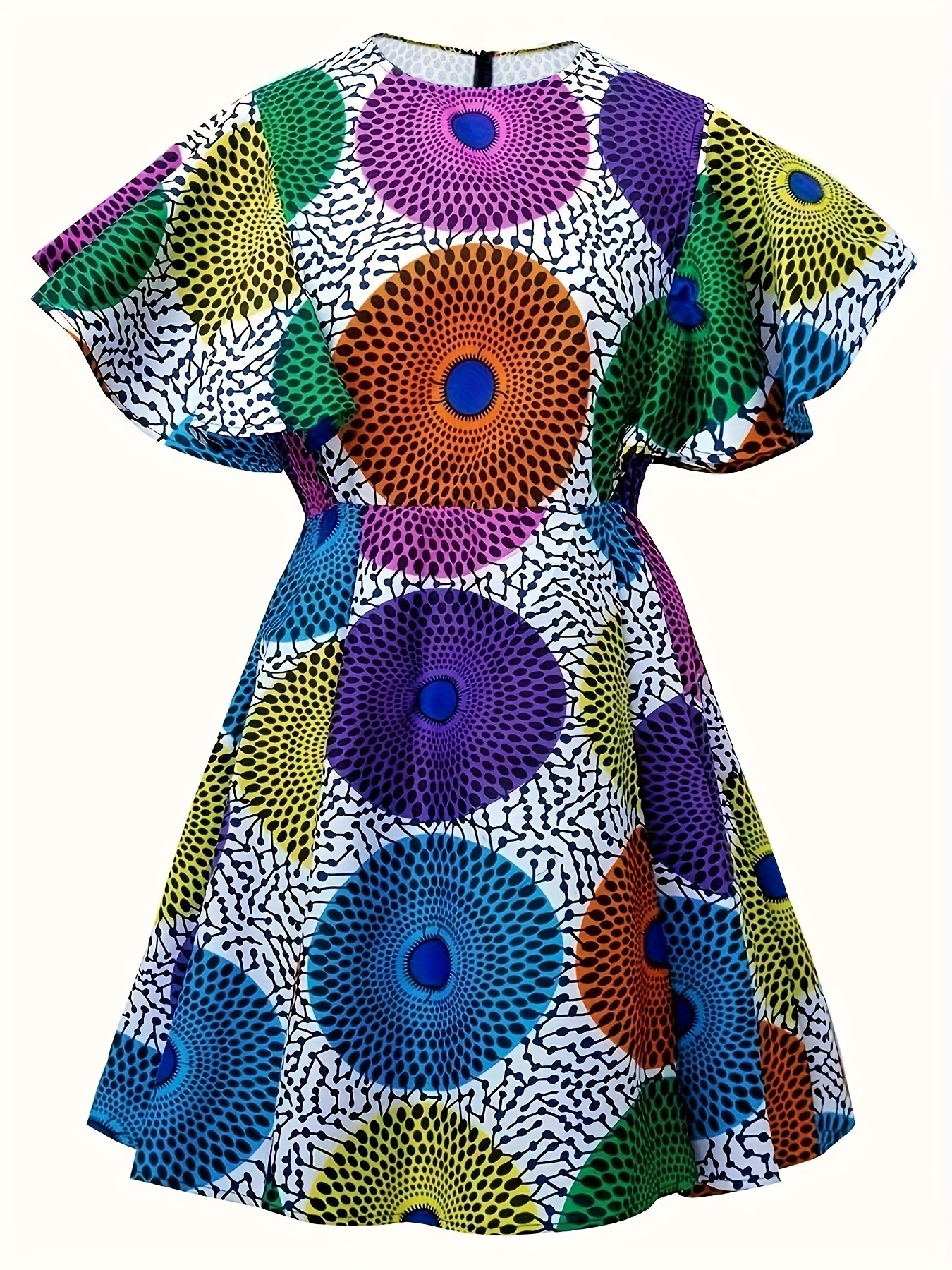 تسوق Summer African Dresses for Women African Women V-neck Short