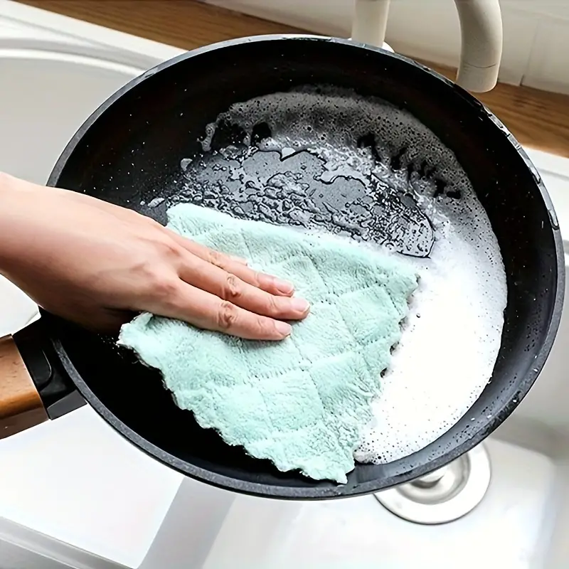 Cleaning Cloth, Kitchen Utensils Cloth, Super Absorbent Cleaning Cloth,  Used For Cleaning Tableware, Kitchen, Bathroom, Car, Kitchen Cloth Set,  Reusable And Absorbent Cloth, Suitable For Kitchen, Bathroom And Cleaning  Countertops - Temu