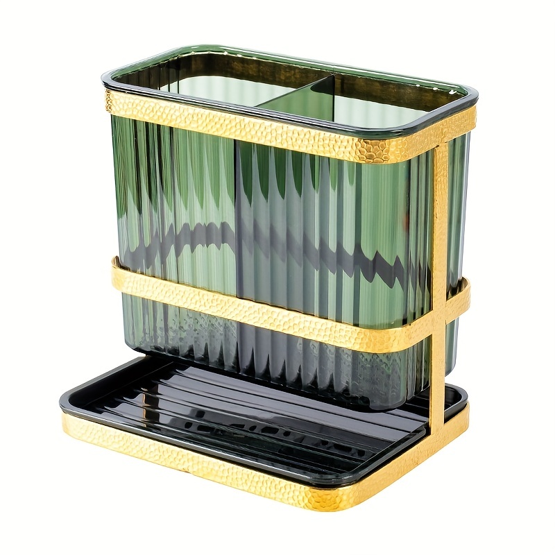 Wall Mounted Utensil Caddy for Flatware Organization