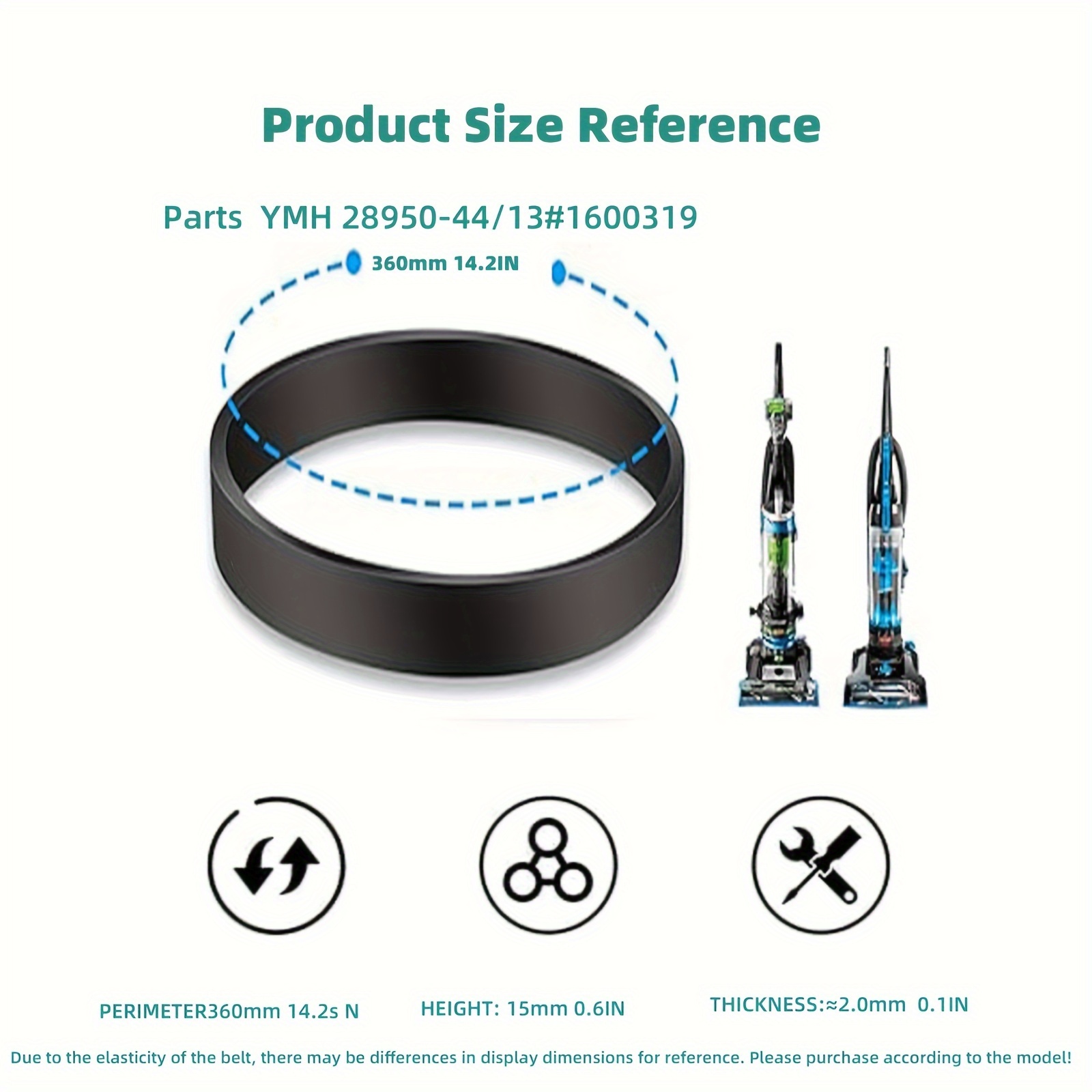 bissell powertrak compact belt