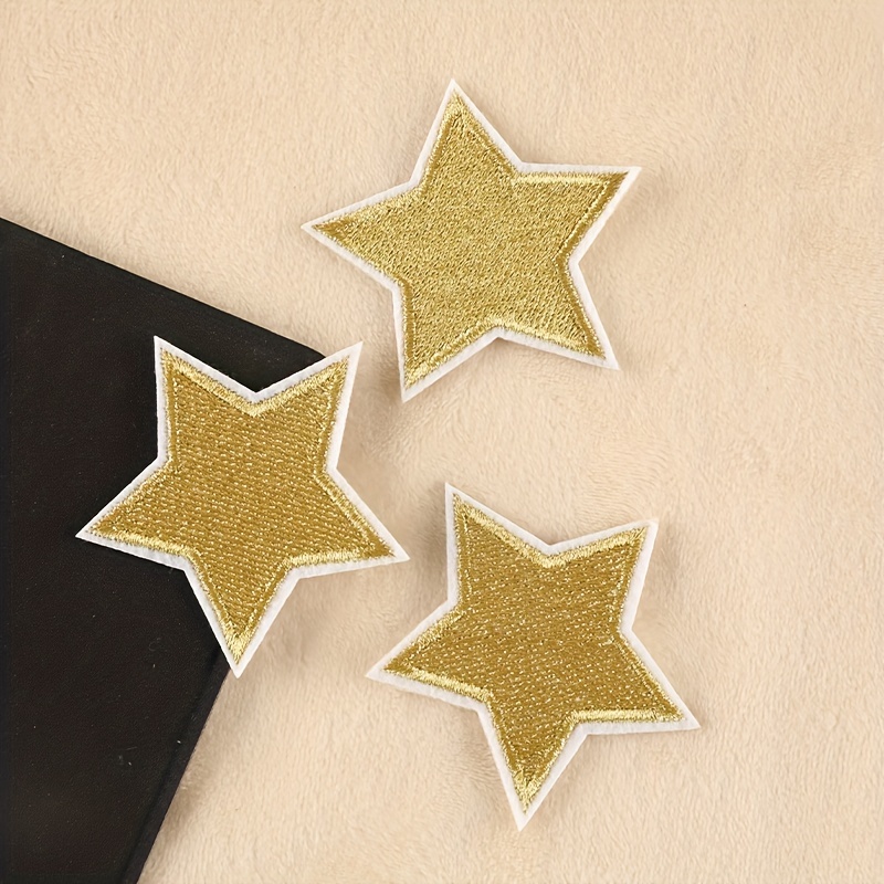 Cute Cartoon Star Embroidery Patches - Diy Iron-on Decals For