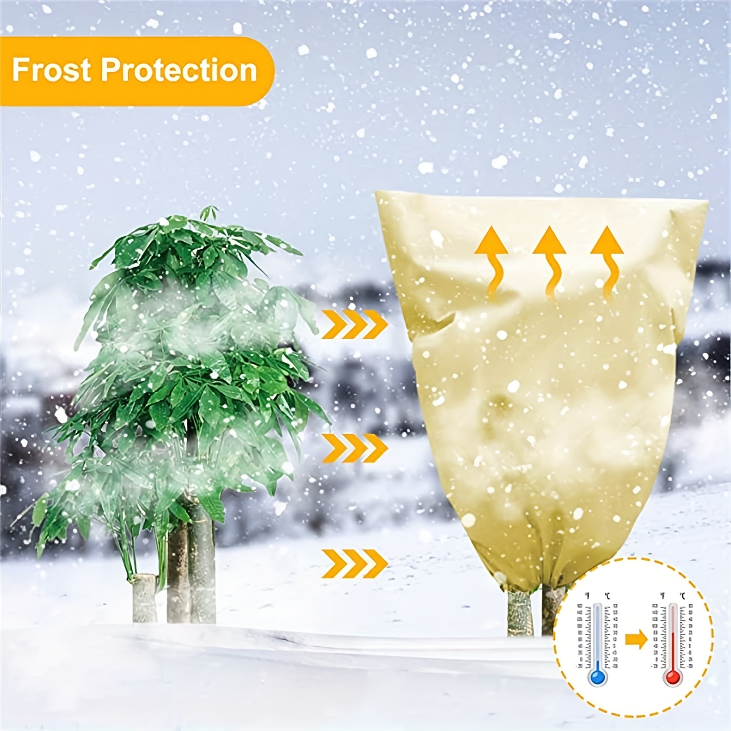 Plant Cover Freeze Protection Multi size Outdoor Plant Temu