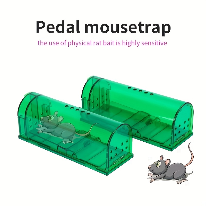 Humane Mouse Traps, Enlarged No Kill Rat Trap, Reusable Catch And Release Mice  Traps, Pet And Children Friendly Mouse Trap That Work - Temu