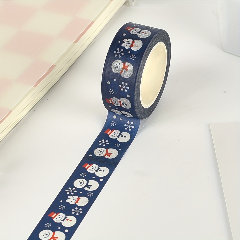 Winter Collection Washi Tape Set Snowflake Decorative - Temu