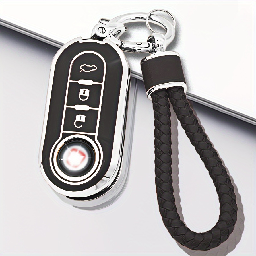 Fiat Car Key Fob Cover Keychains soft Tpu Car Key - Temu