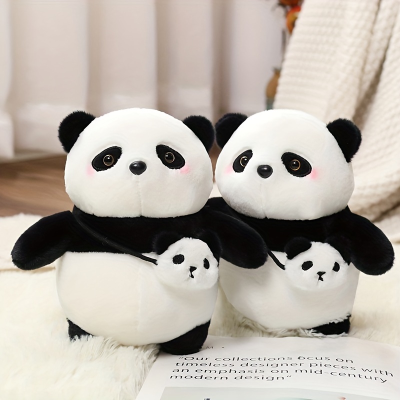 Muñeco de peluche de Panda lindo, juguete para dormir acompañado, cojín  suave para decoración de dormitorio, almohada para , , adultos, , Los 25CM  Hugo Peluche de dinosaurio