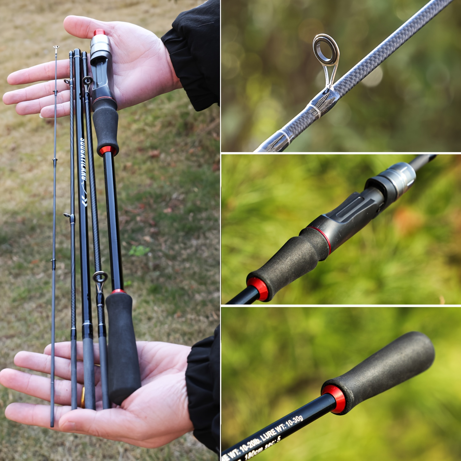 Sougayilang Feeder Fishing Rods Spinning Feeder Pole High - Temu Canada