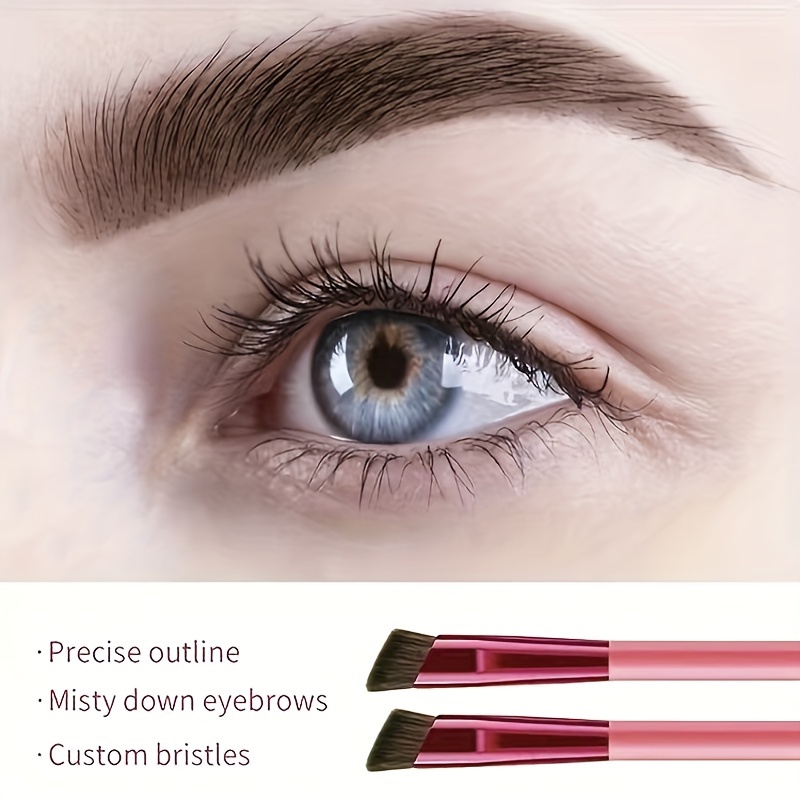 5pcs Makeup Brush Eyebrow Brush Tool Angled Concealer For Eyebrows