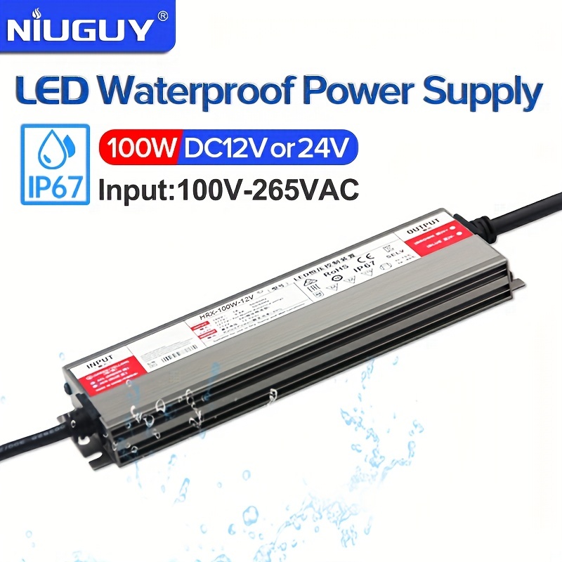 36W 12V Hardwired Value Waterproof LED Driver