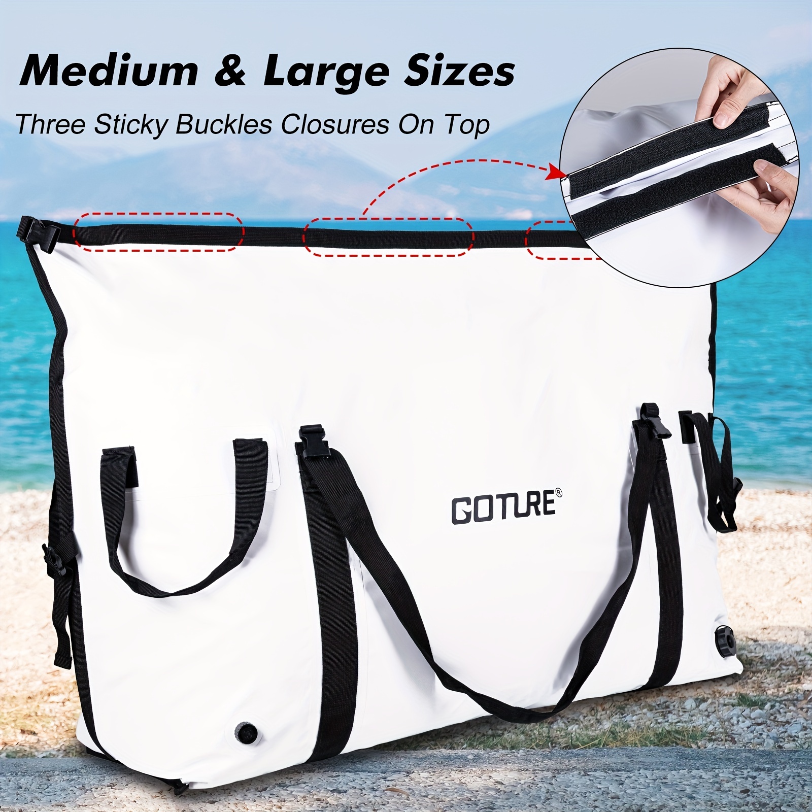 Fishing Cooler Bag, Outdoors Insulated Fish Cooler Bag, 13L Capacity  Multifunctional Lightweight Insulated Bait Cooler, Portable Fish Cooler Fishing  Box Bait Bucket for Food Gear Mountains Seaside, Coolers & Cool Bags 